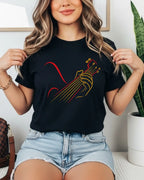 Minimal Music Vibe Cotton Tshirt