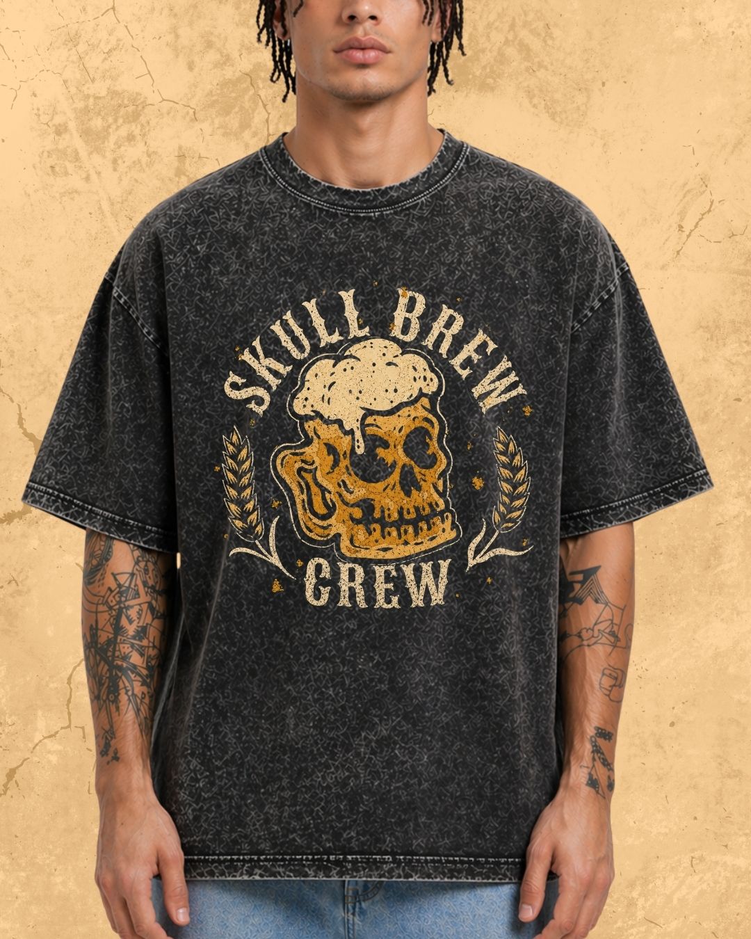 Skull Beer Party T-Shirt
