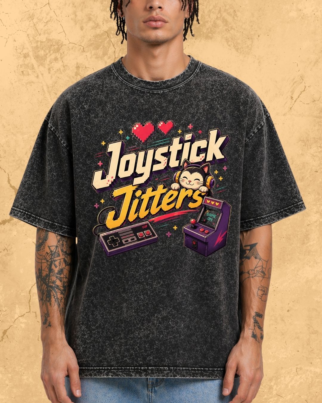 Purrfect Gamer Cotton Tshirt