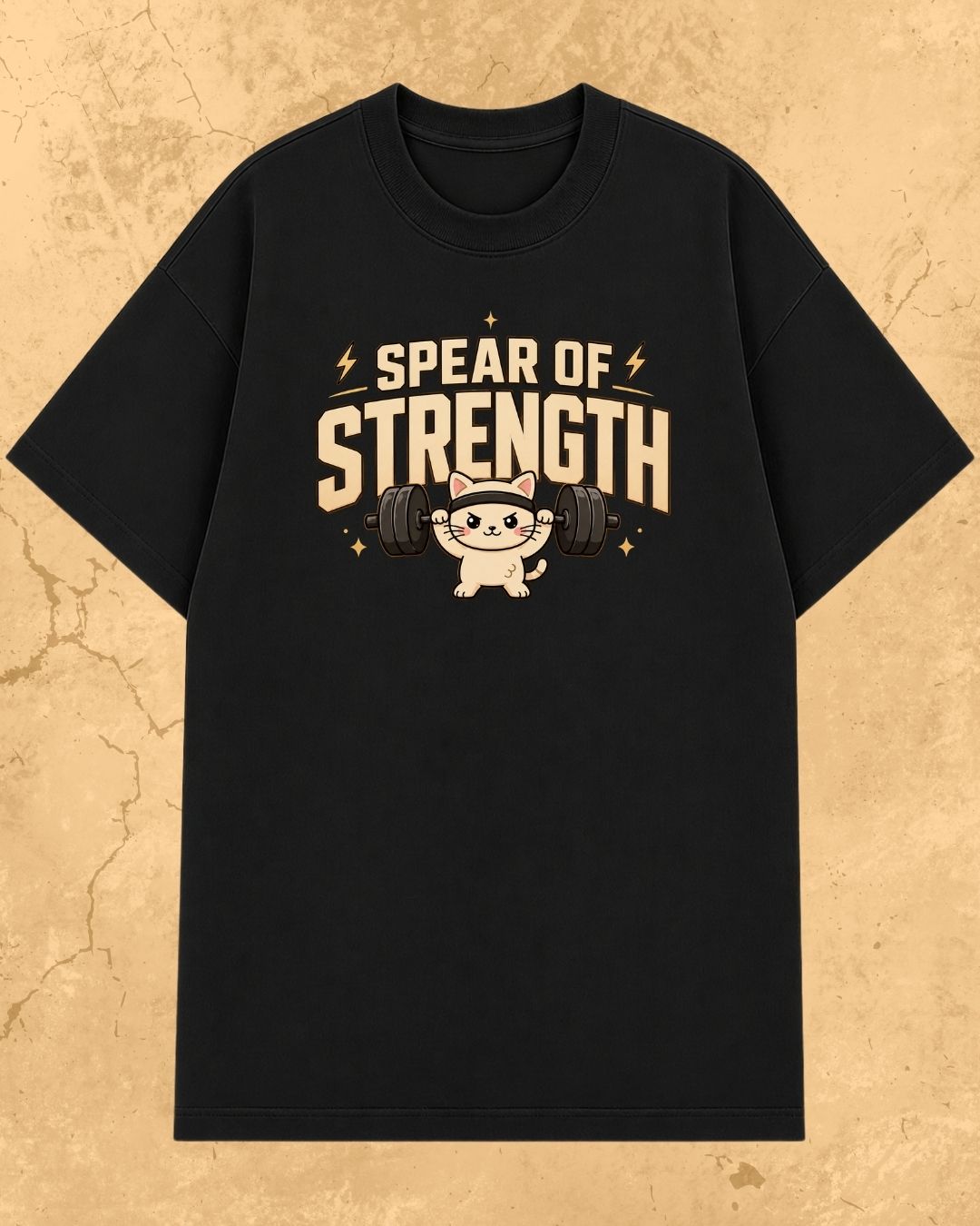 Meow Workout Cotton Tee