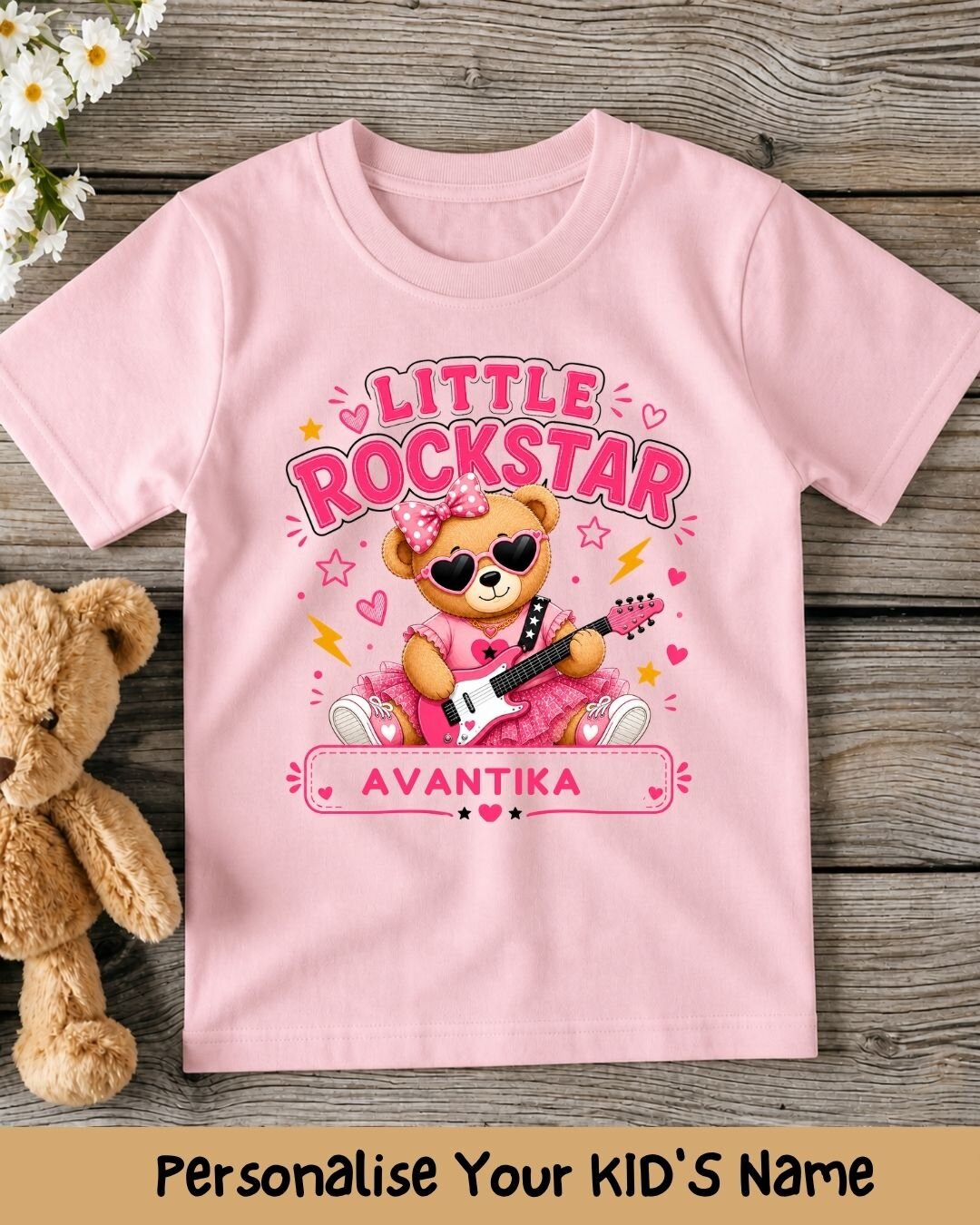 Rockstar Custom Kid's Cotton Tee