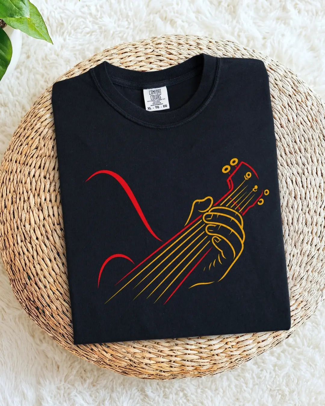 Minimal Music Vibe Cotton Tshirt