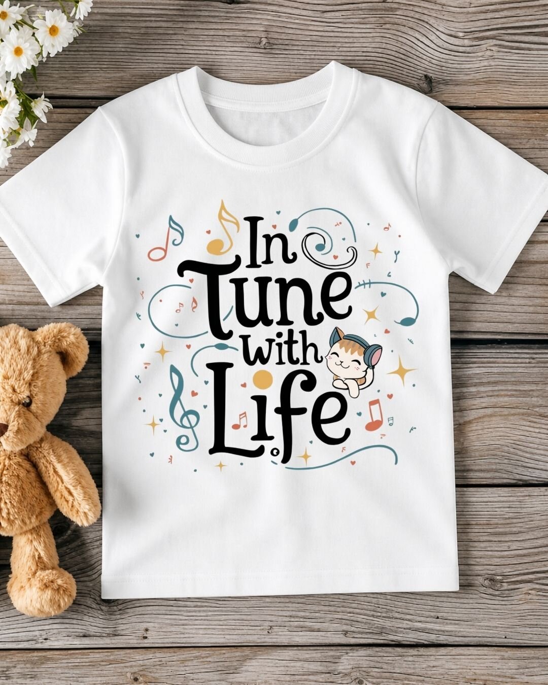 Music Kid Cotton Tee