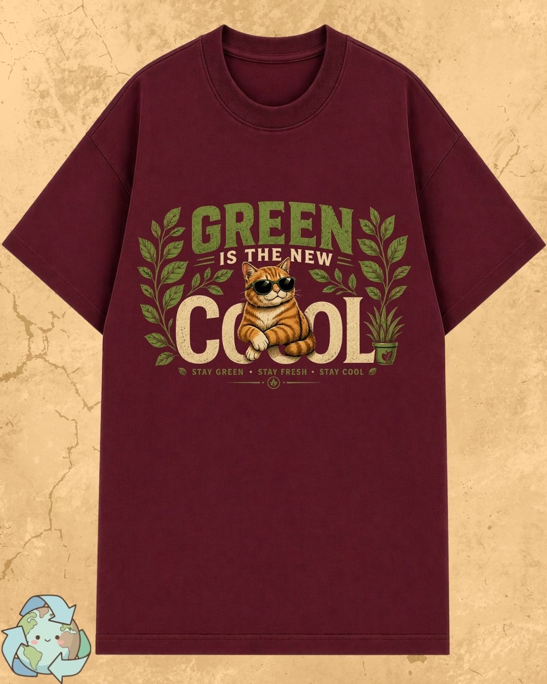 Purr Eco Life Cotton Tshirt