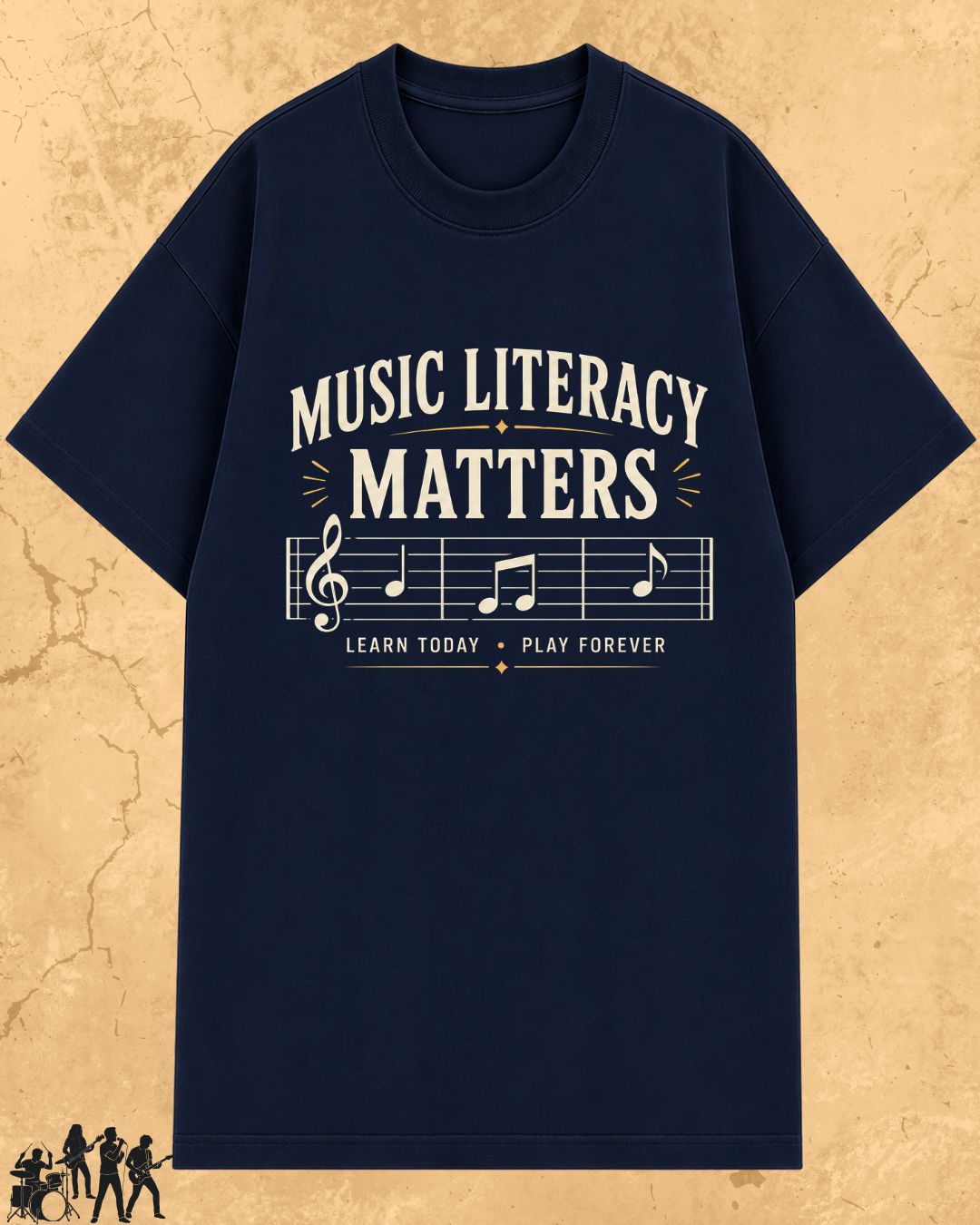 Music Literacy Matters Cotton T-Shirt