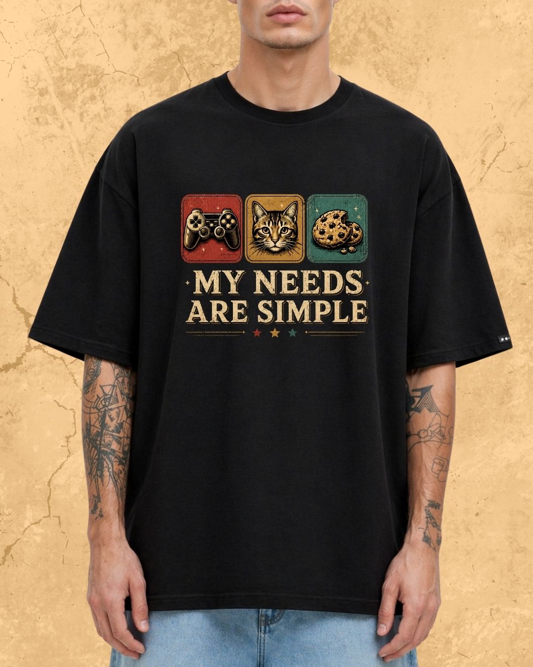 Purrfect Gamer Cotton Tshirt