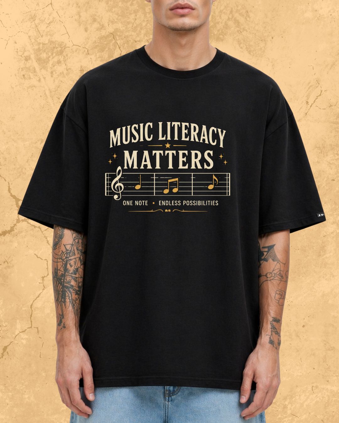 Music Literacy Matters Cotton T-Shirt