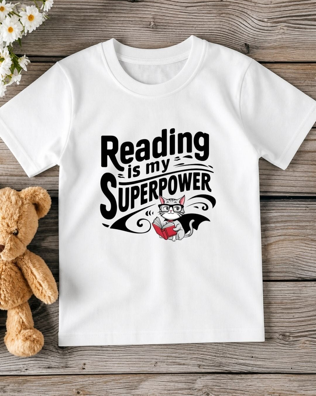 Literacy Kid Cotton Tee