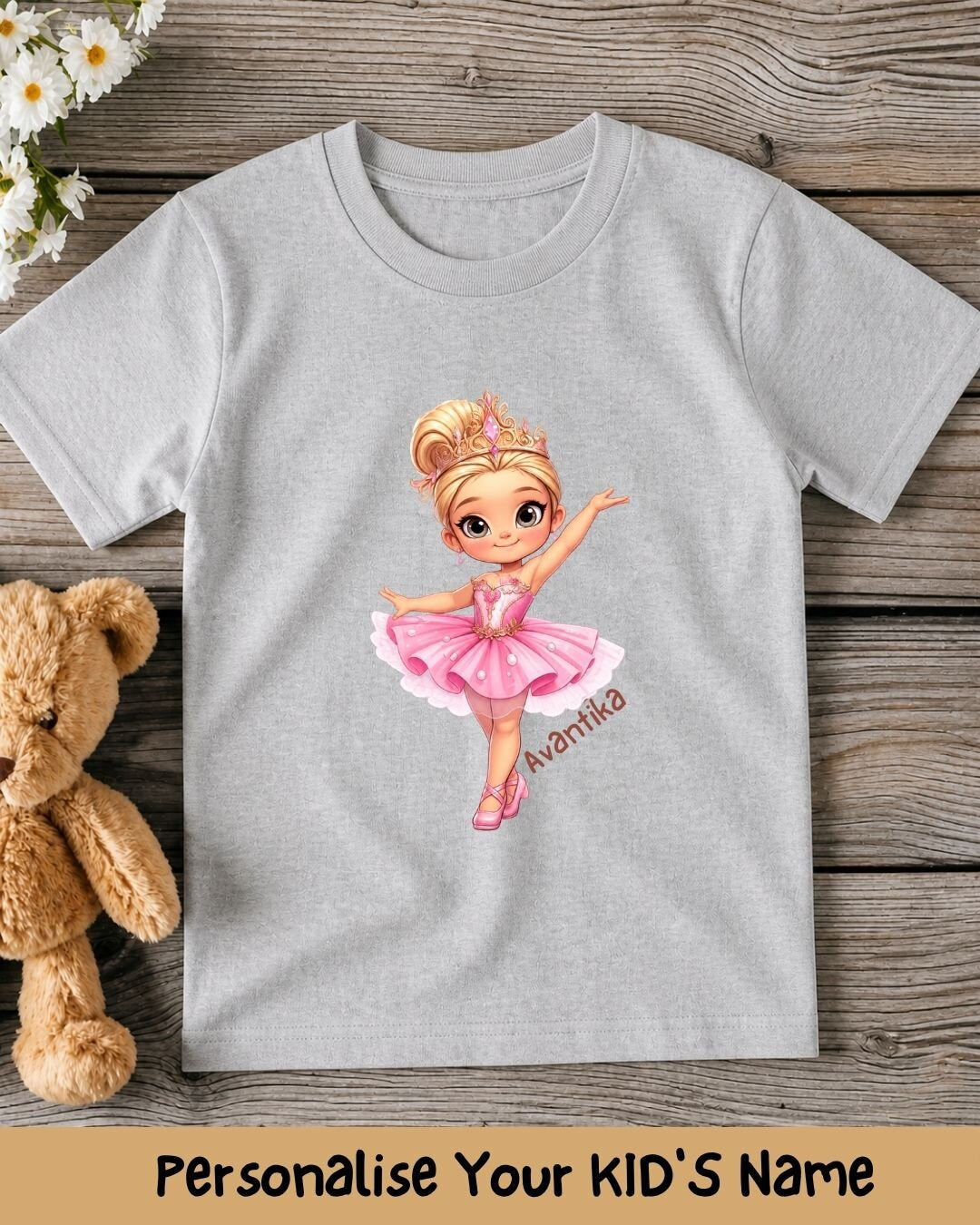Princess Custom Kid Cotton Tee