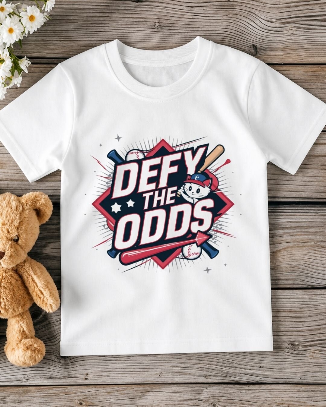 Baseball Kid Cotton Tee