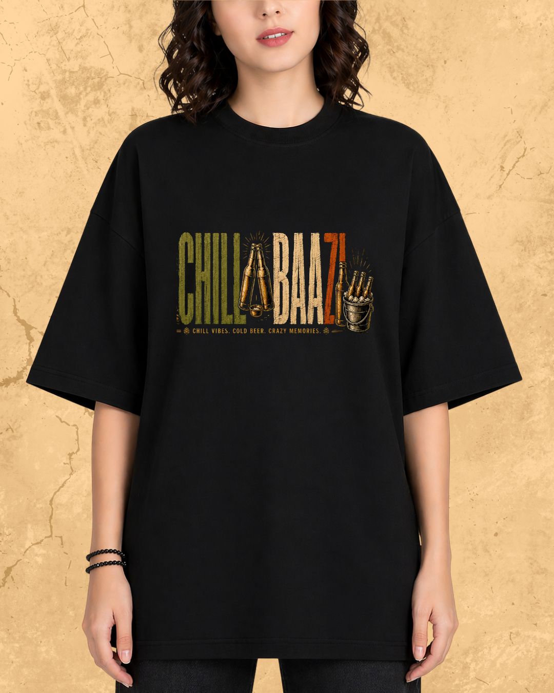 Beer Vibes Cotton Tshirt