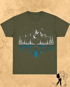 Mountain Reflection Cotton Tshirt