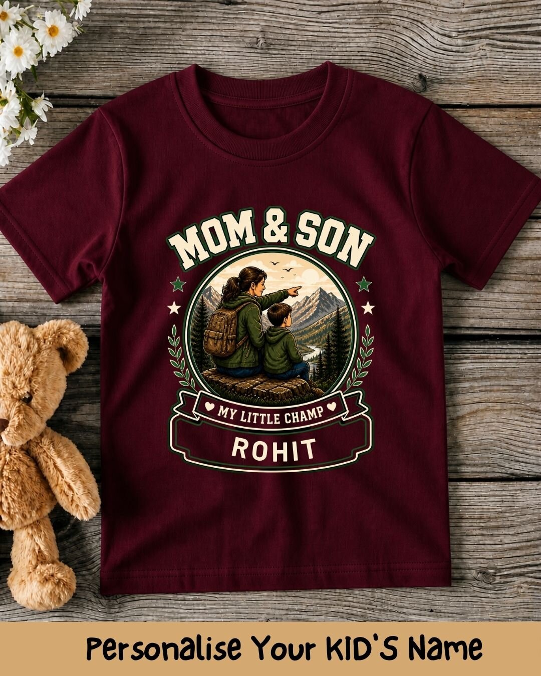 Family Bond Custom Kid's Cotton Tee