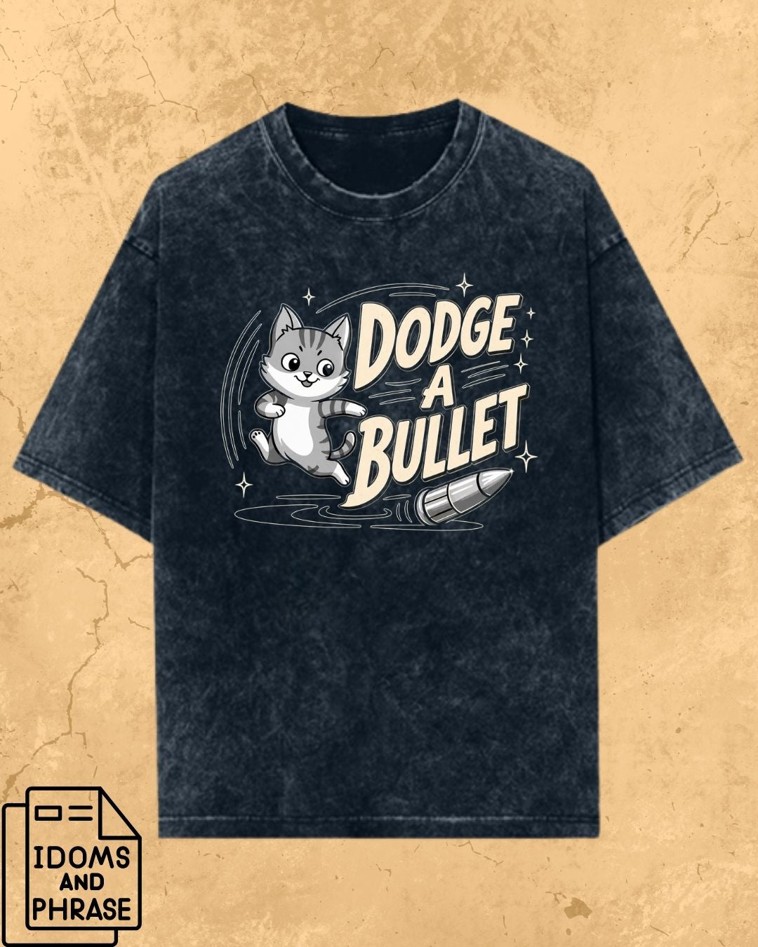 Idiom Whisker Cotton Tee