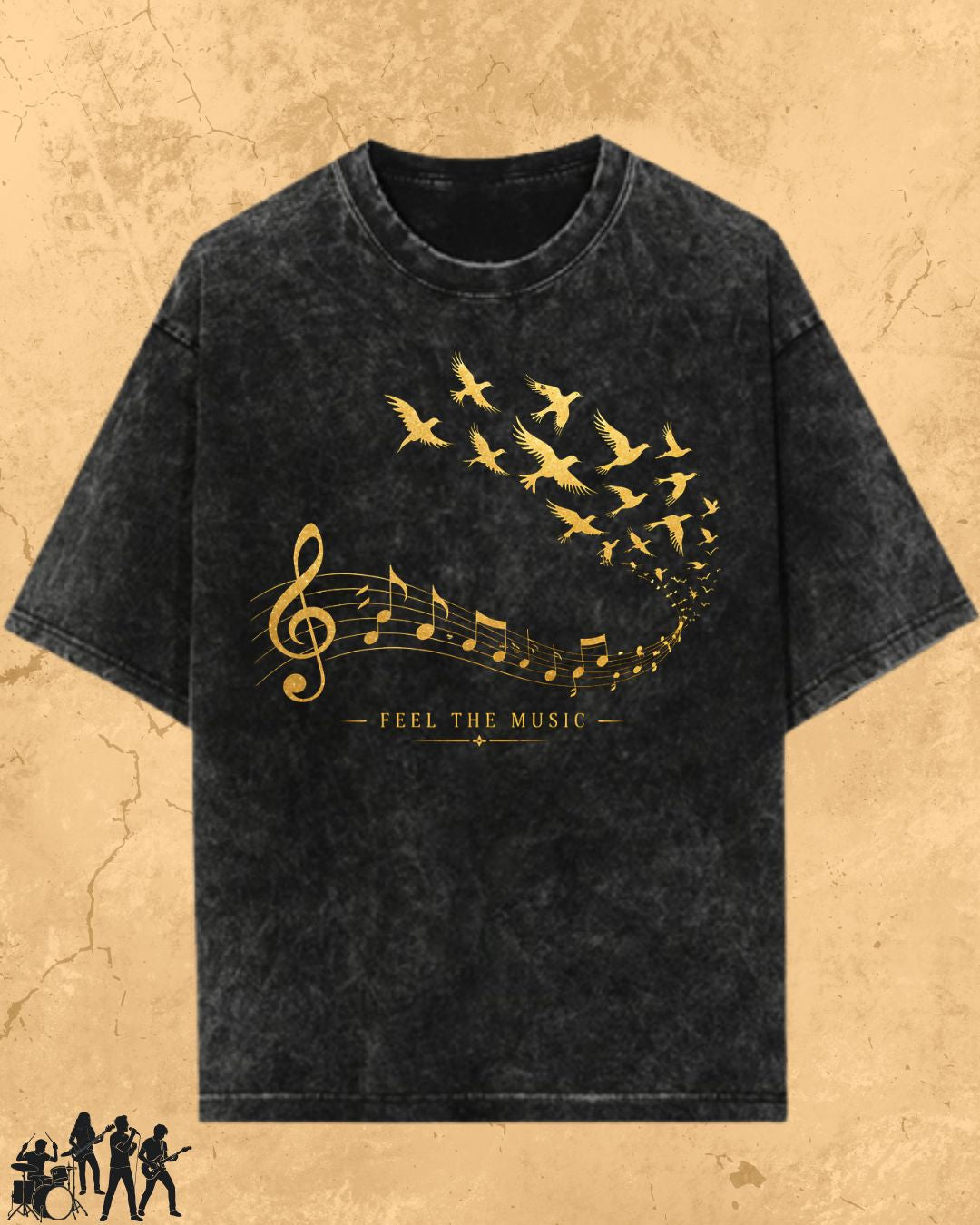 Music Freedom Cotton Tshirt