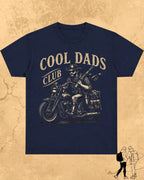 Vintage Cool Dad's Motorcycle Cotton Tshirt
