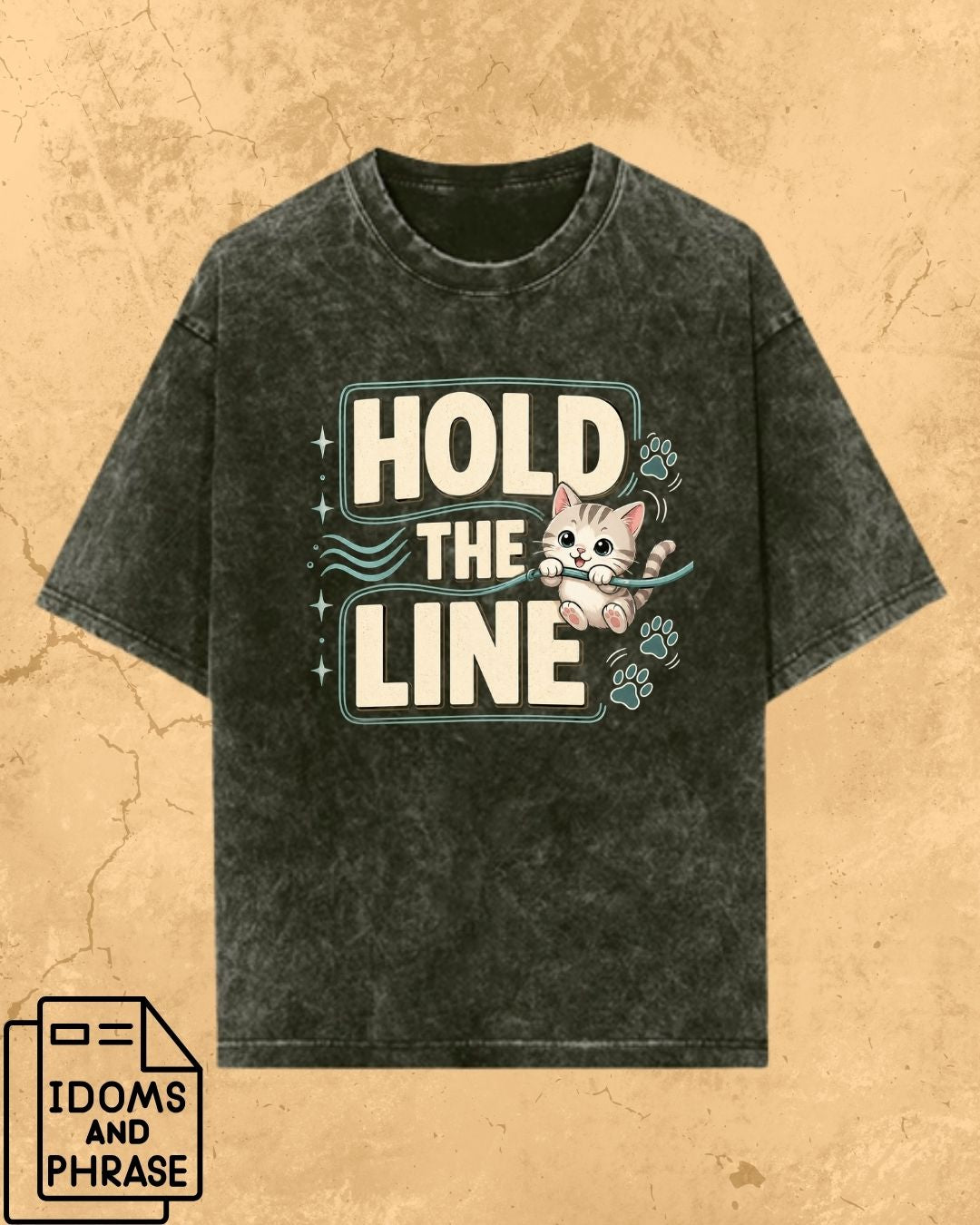Idiom Whisker Cotton Tee