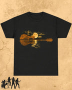 Guitar Relaxation Music Cotton T-Shirt