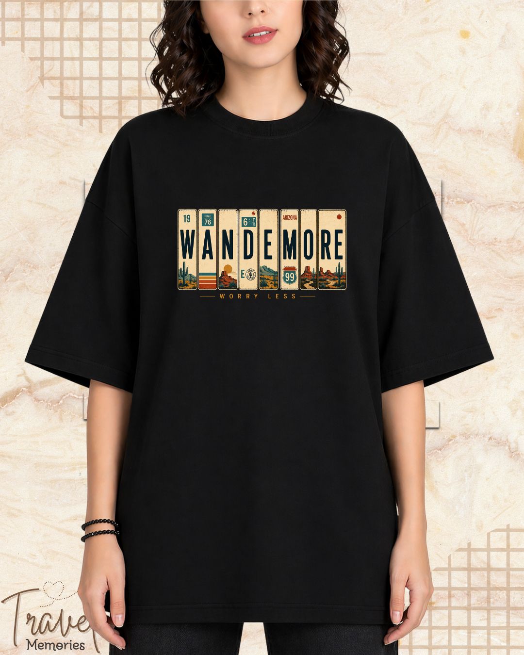 Roadtrip Travel Cotton Tshirt