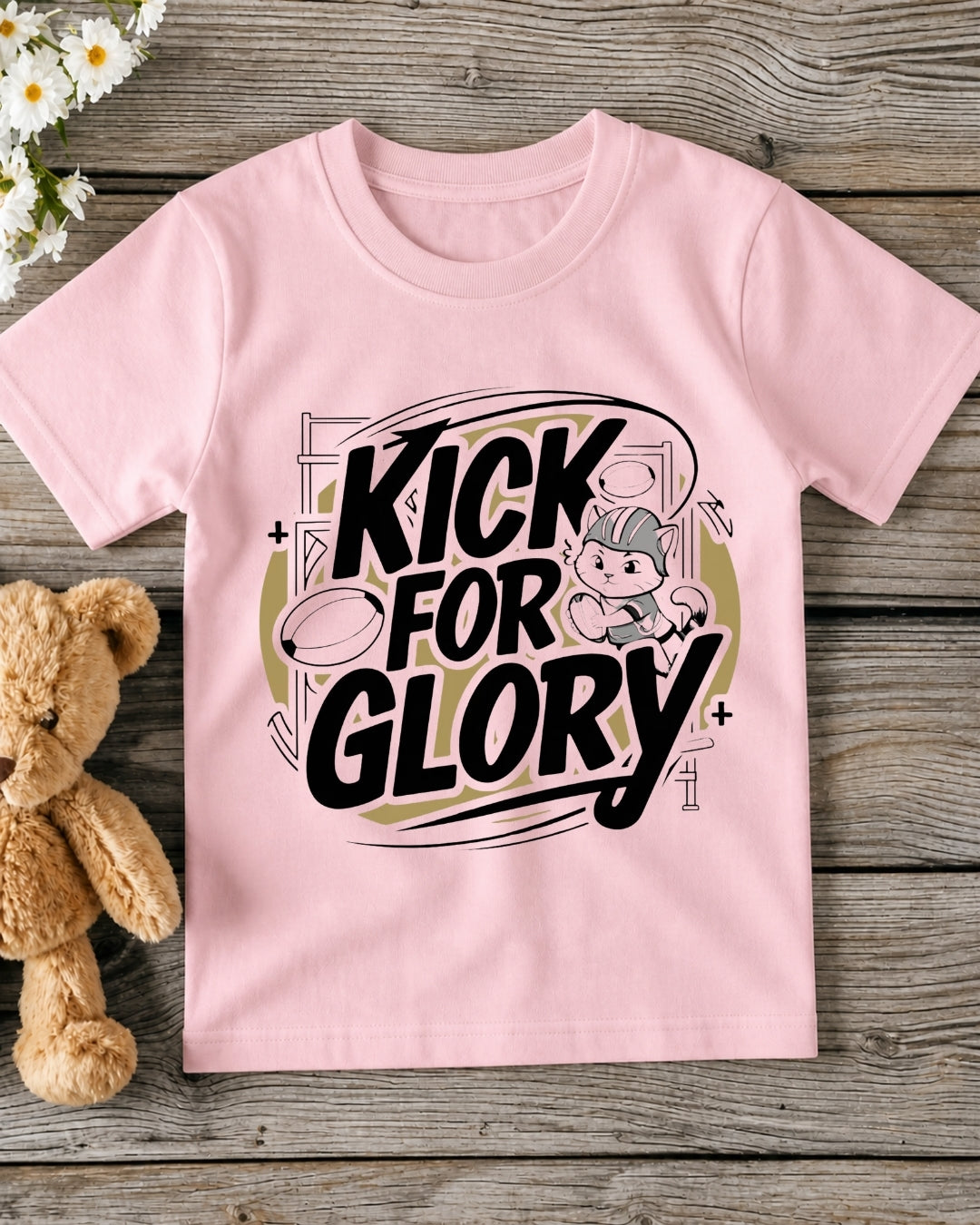 Kick The Glory kid Cotton Tshirt