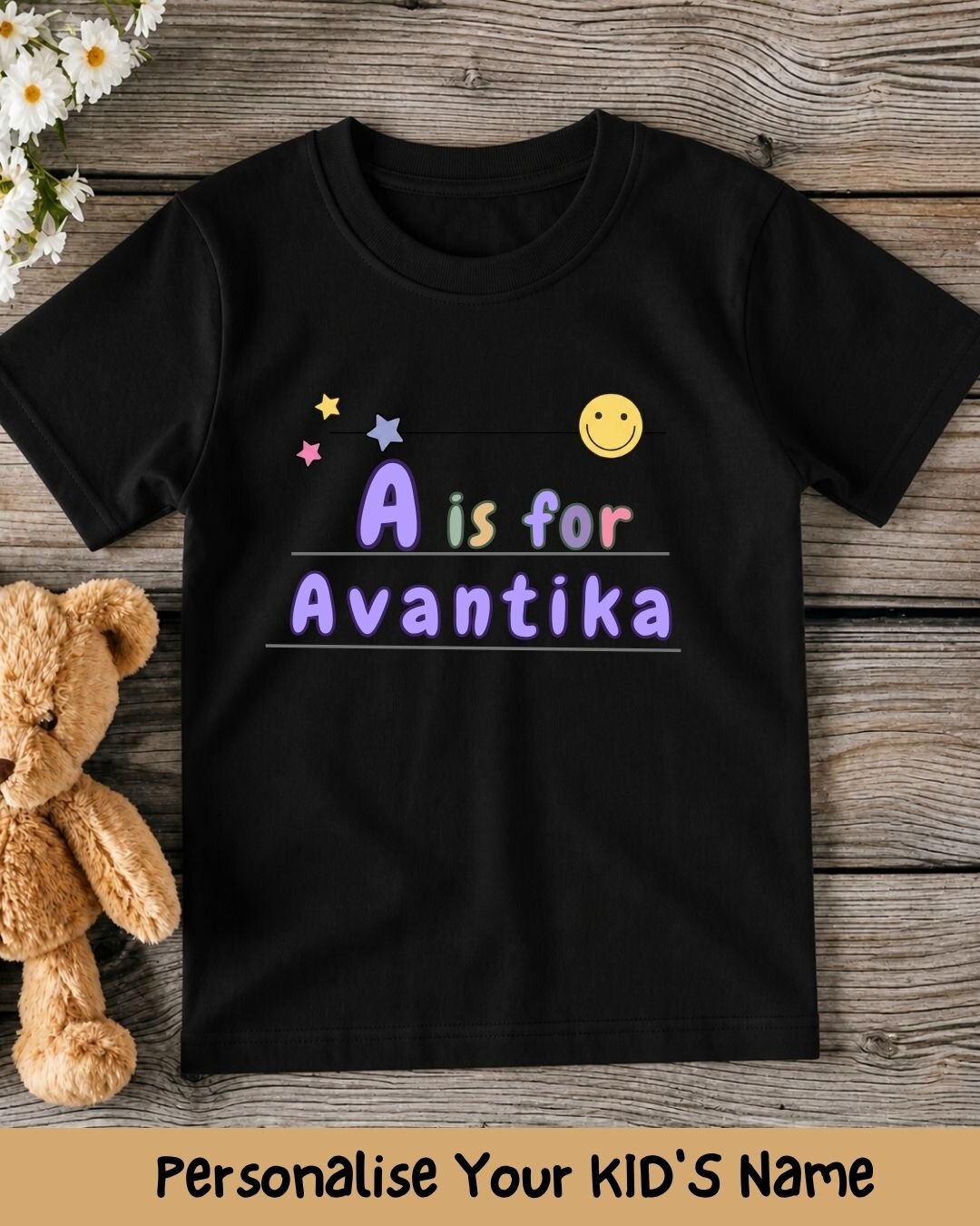 Back To School Custom Kid Cotton Tee