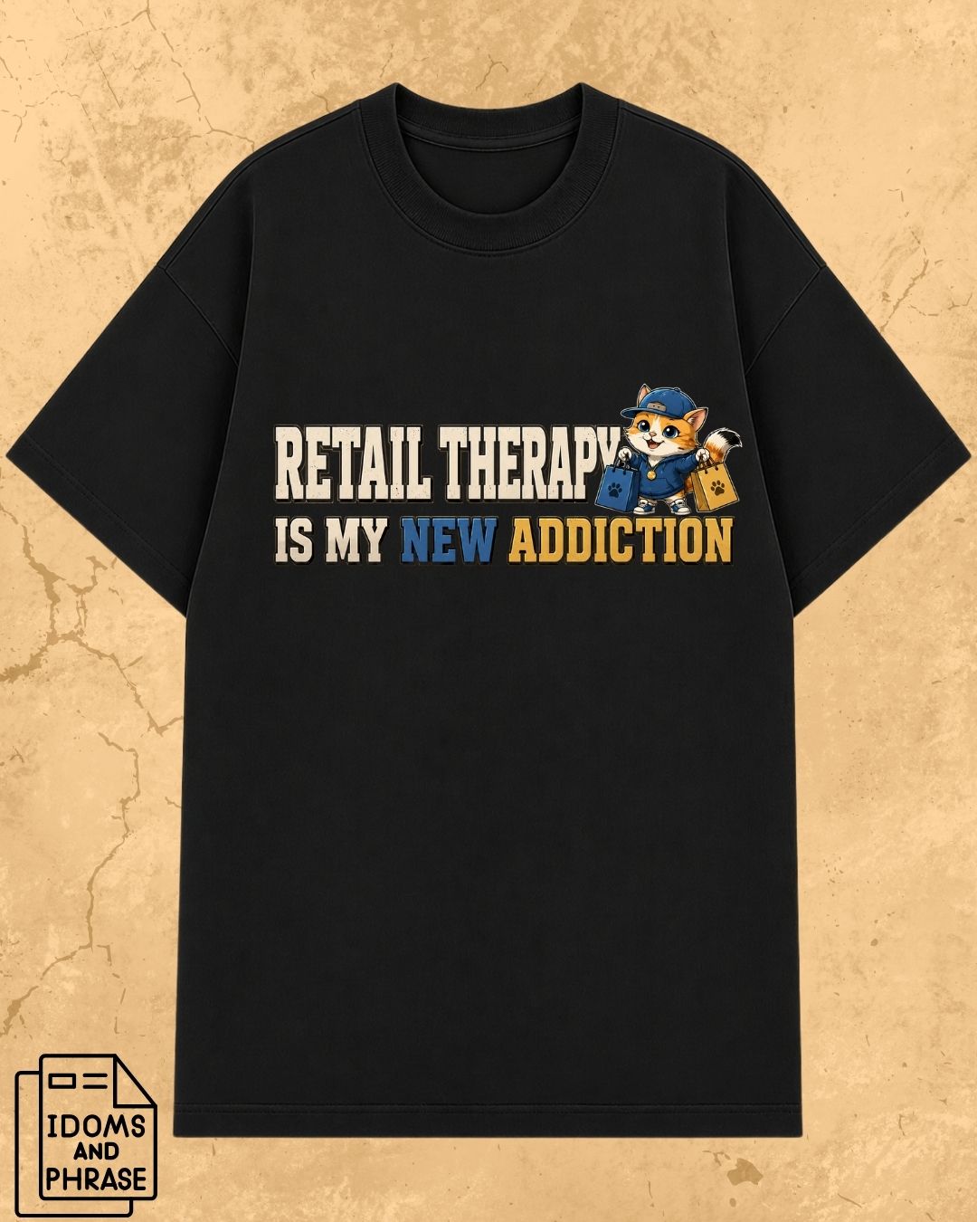 Idiom Whisker Cotton Tshirt