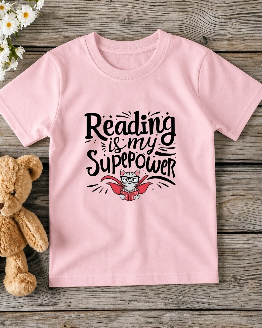 Literacy Kid Cotton Tee