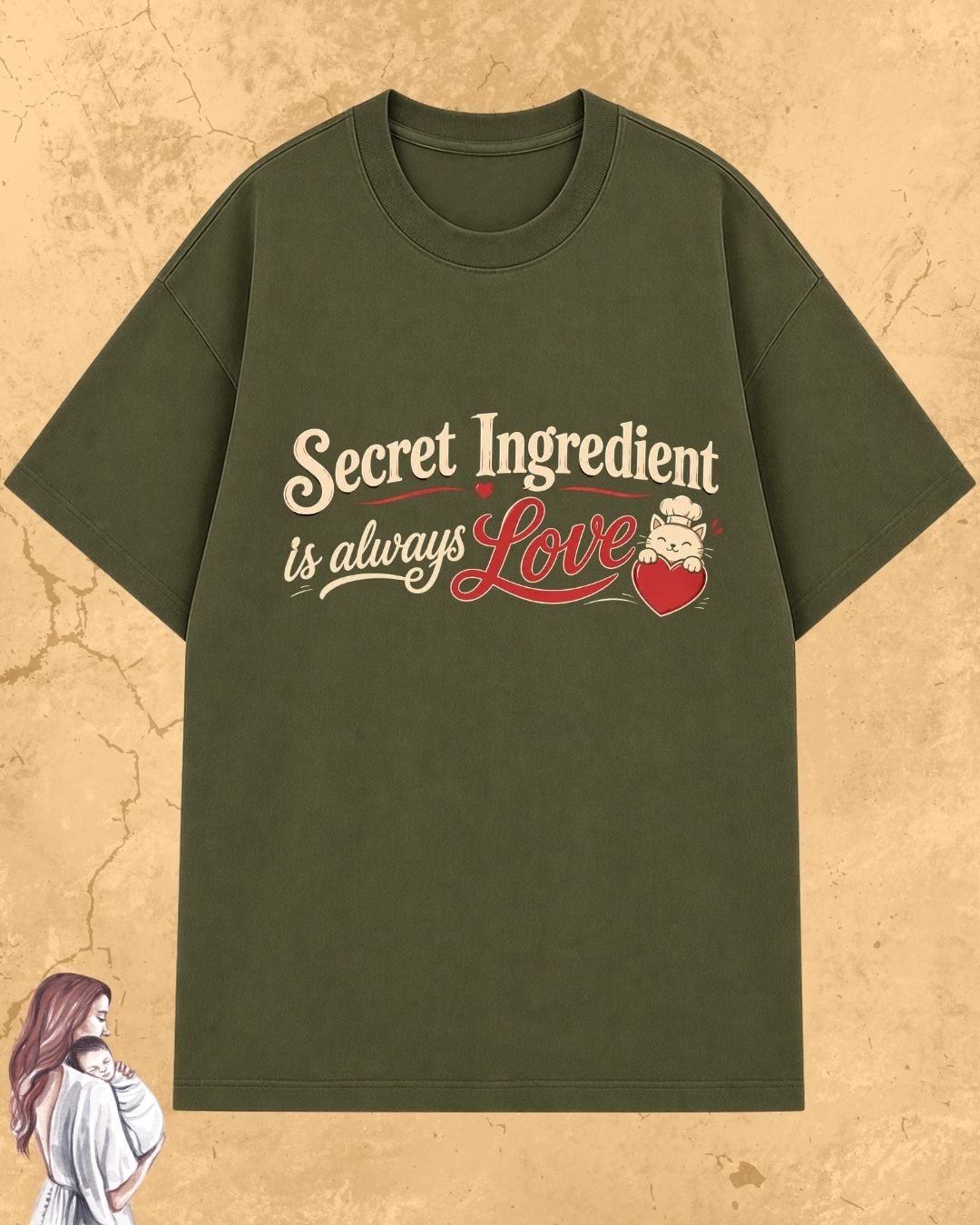 Purr Mom Cotton Tshirt