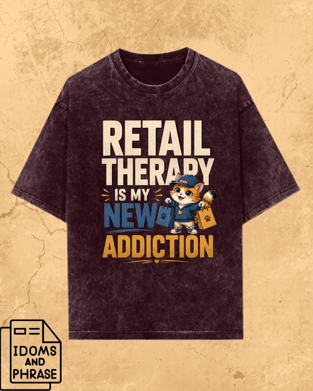 Idiom Whisker Cotton Tshirt