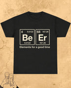 Beer Chemistry Pun Cotton Tshirt