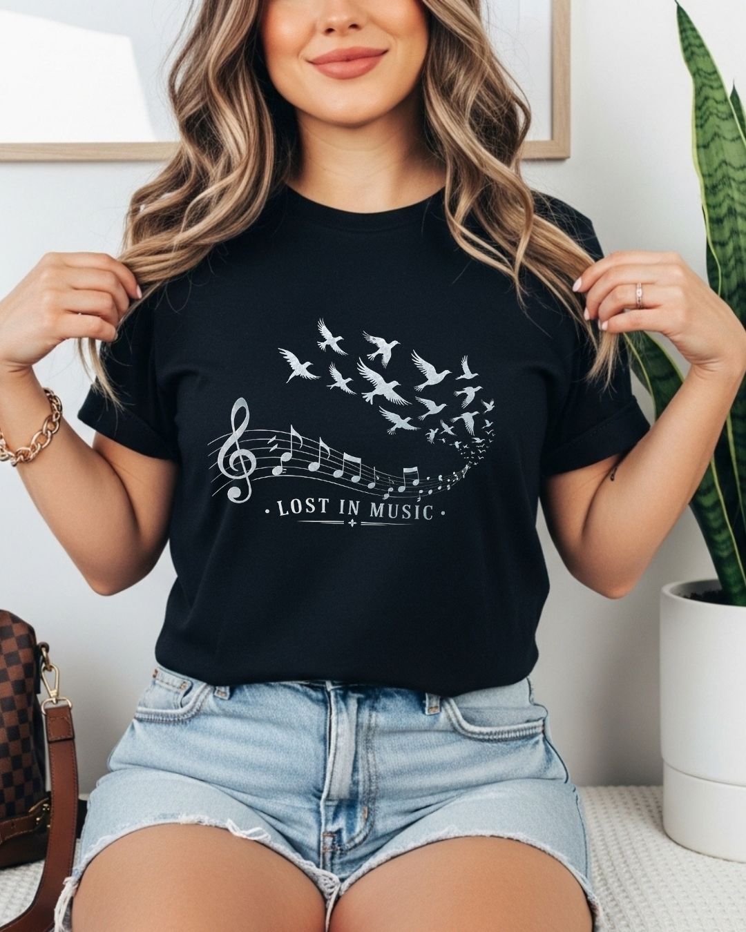 Music Freedom Cotton Tshirt