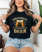 Beer Bond Statement Cotton T-Shirt