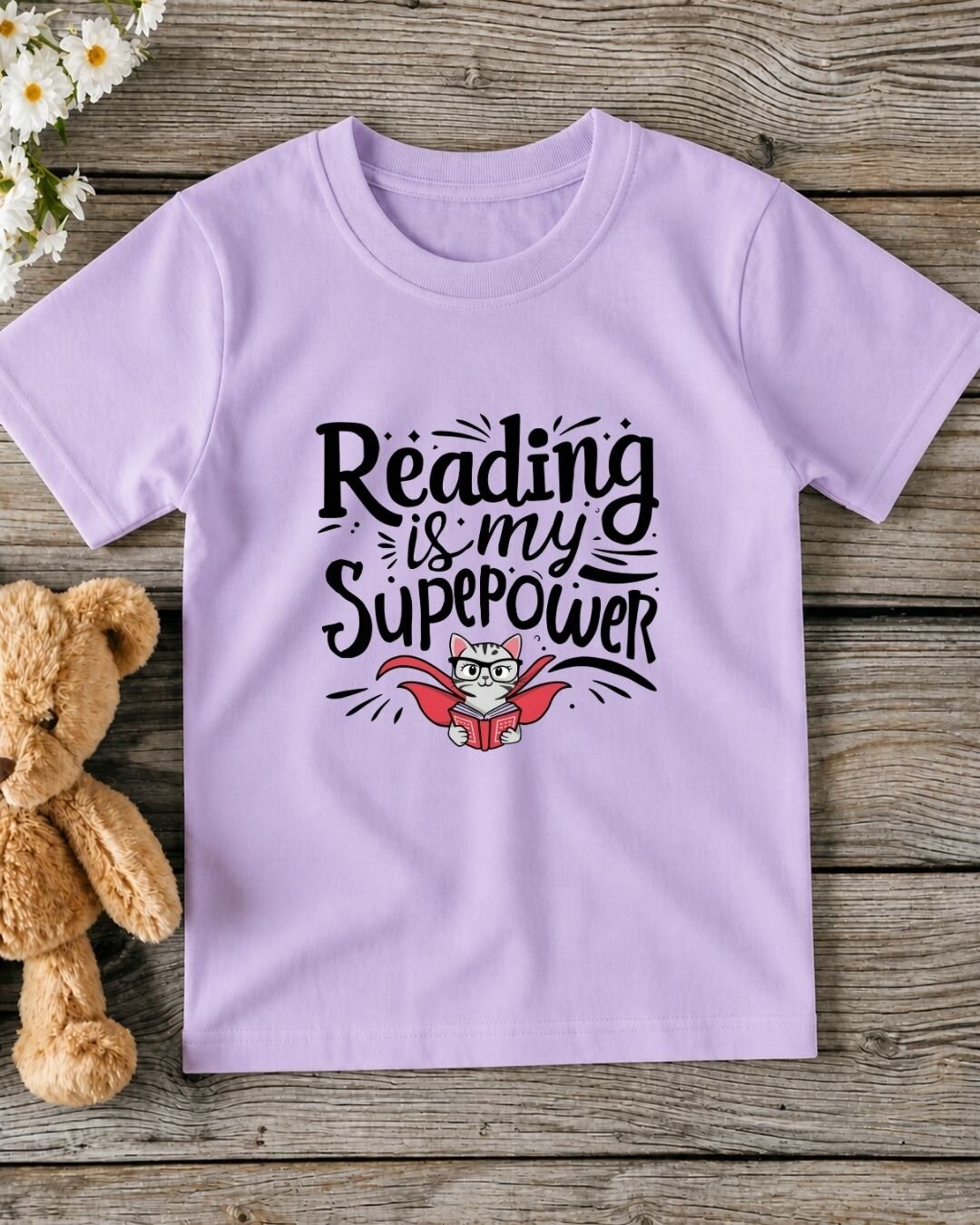 Literacy Kid Cotton Tee