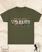 WanderScape Travel Cotton Tshirt