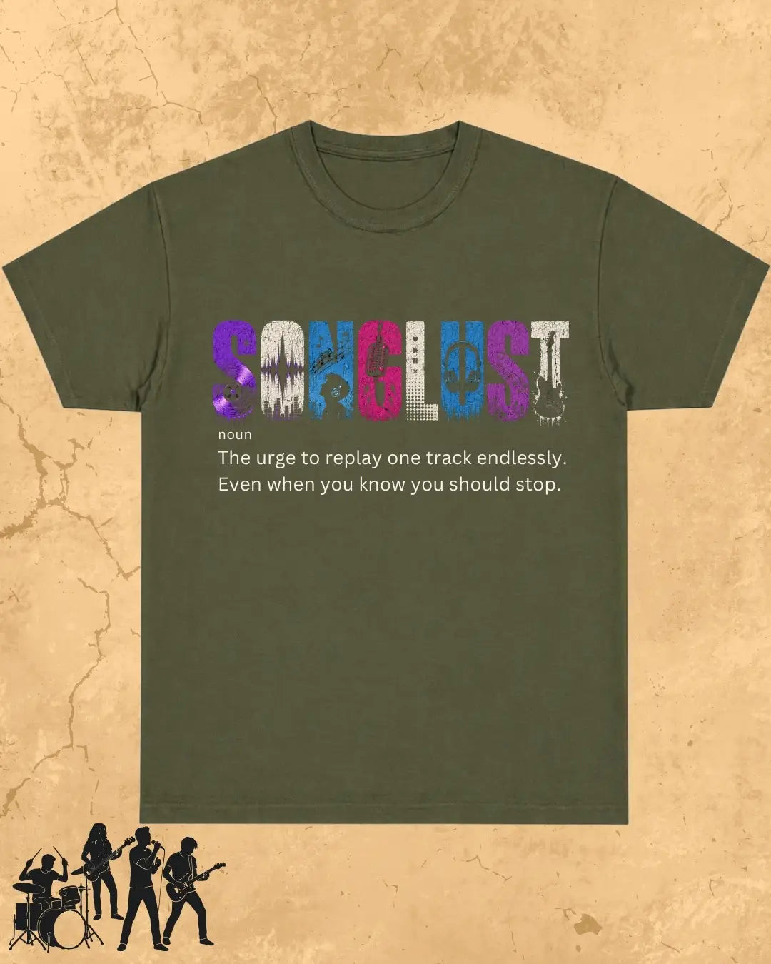 Hinglish Music Dictionary Cotton Tshirt