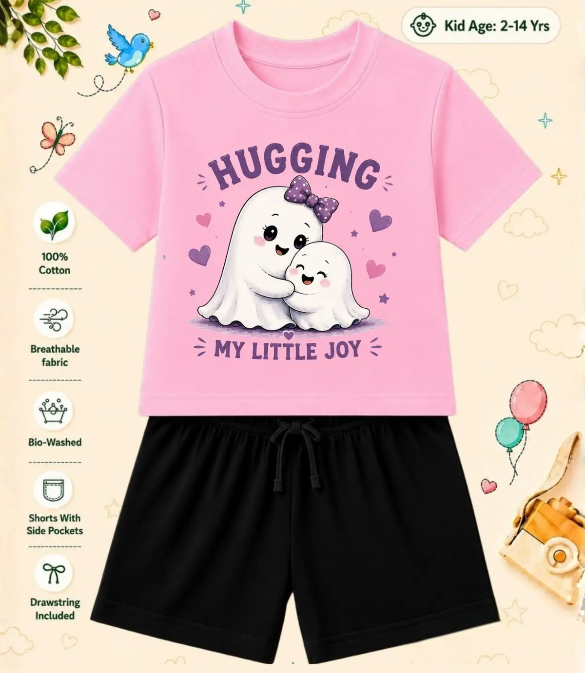 Mom - Dad Loving Kid Co-ord Set
