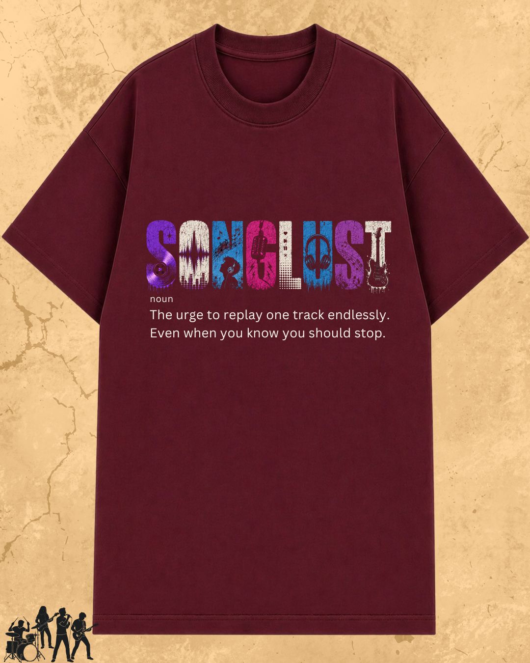 Hinglish Music Dictionary Cotton Tshirt