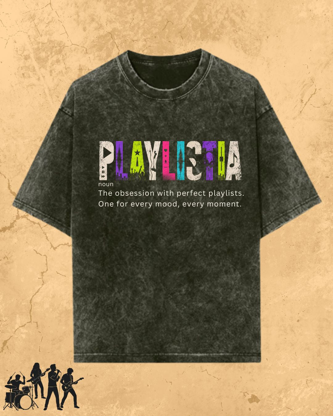 Hinglish Music Dictionary Cotton Tshirt