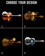 Guitar Relaxation Music Cotton T-Shirt