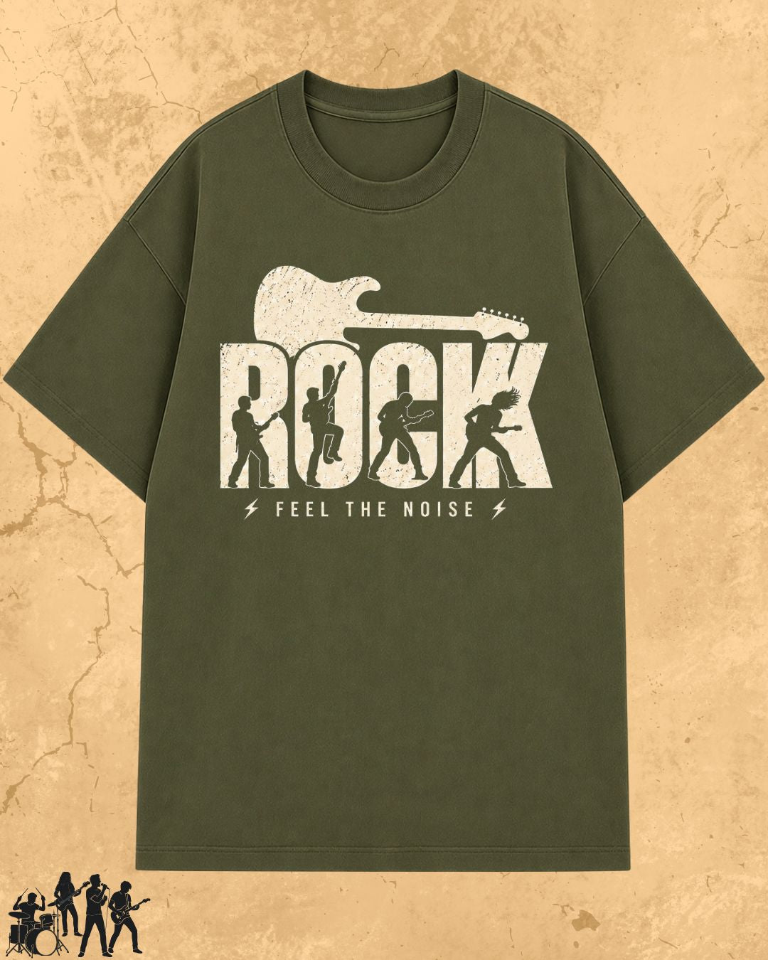 Rock Music Cotton Tshirt