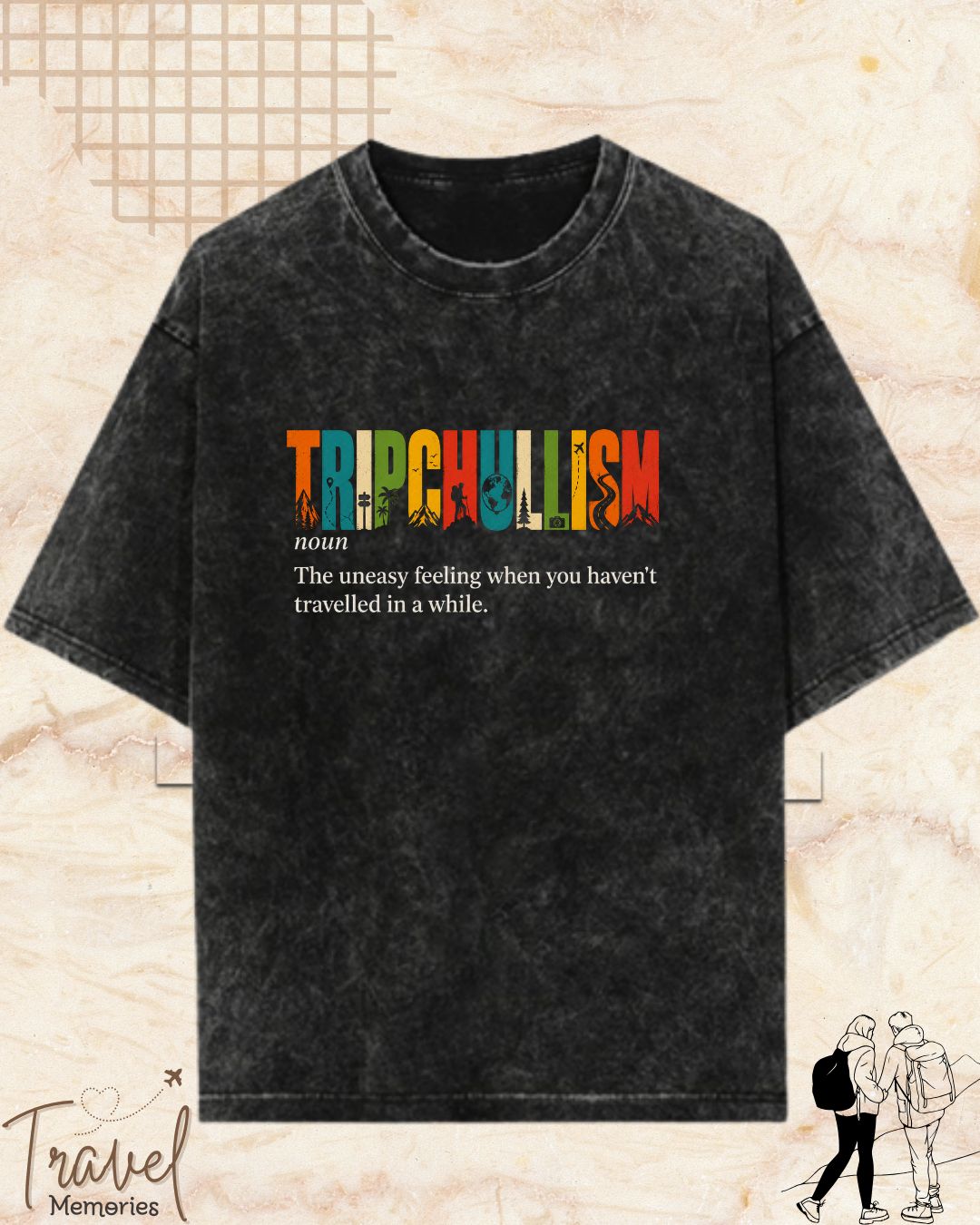 Hinglish Dictionary Travel Cotton Tshirt