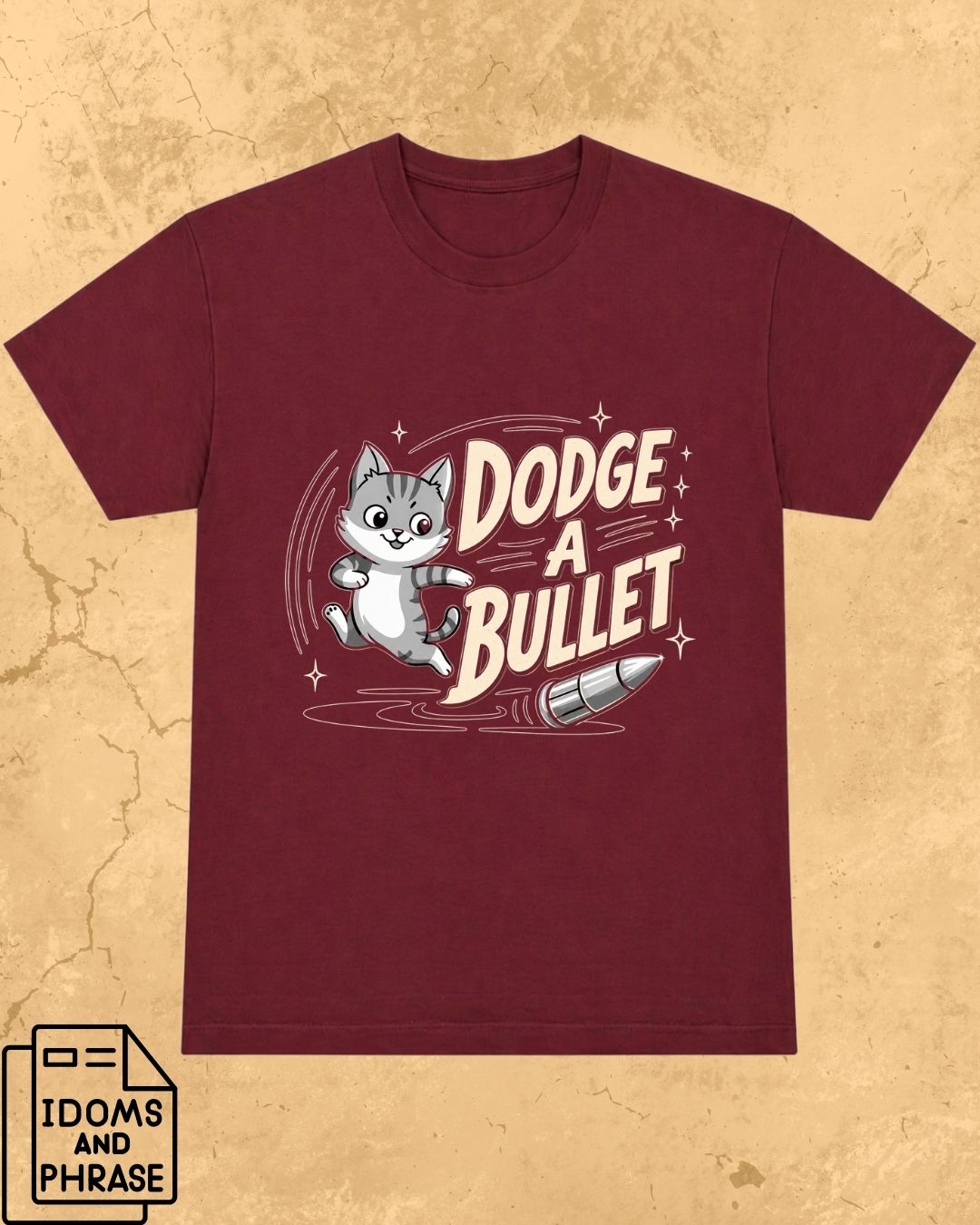 Idiom Whisker Cotton Tee