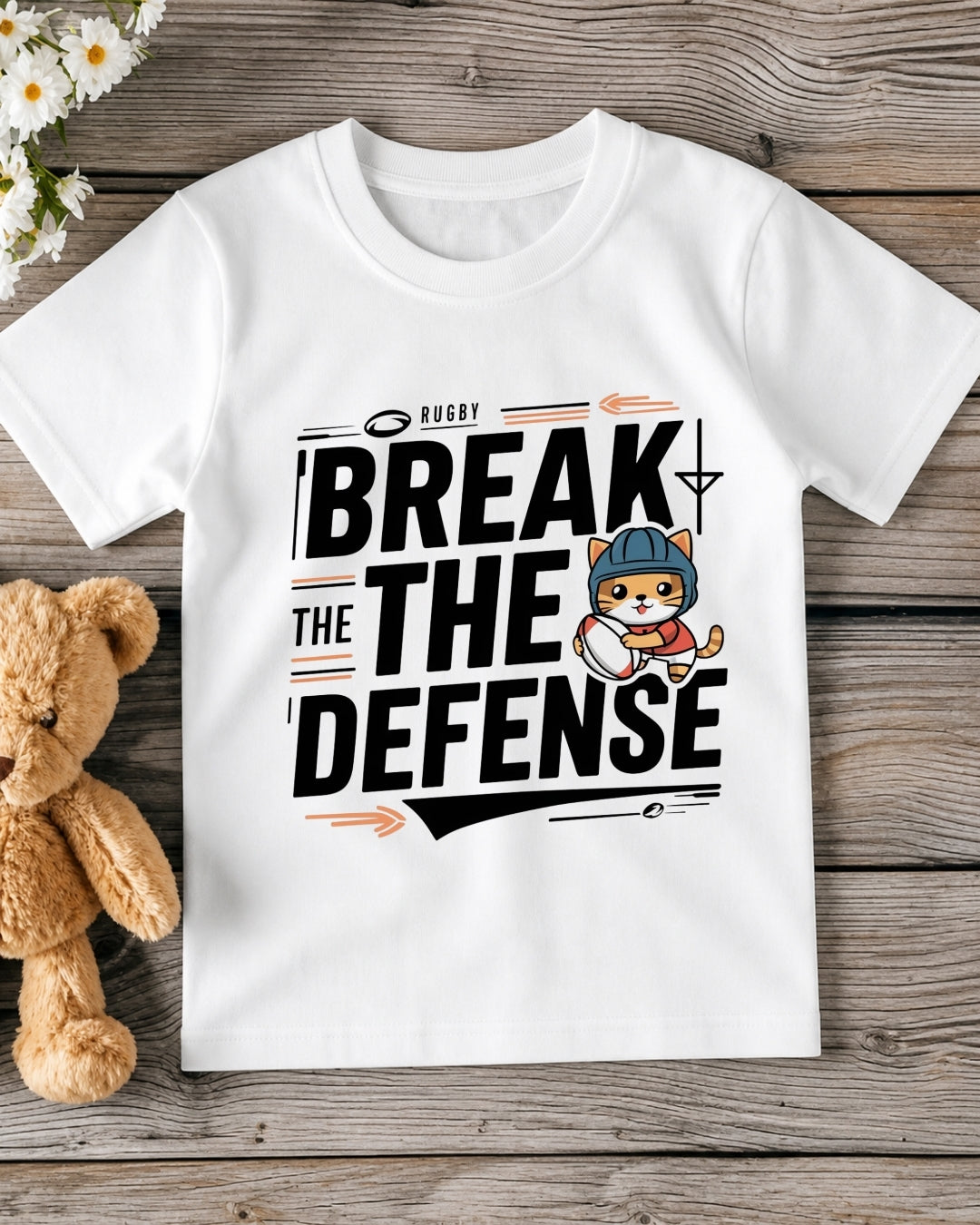 Break The Defence kid Cotton Tee