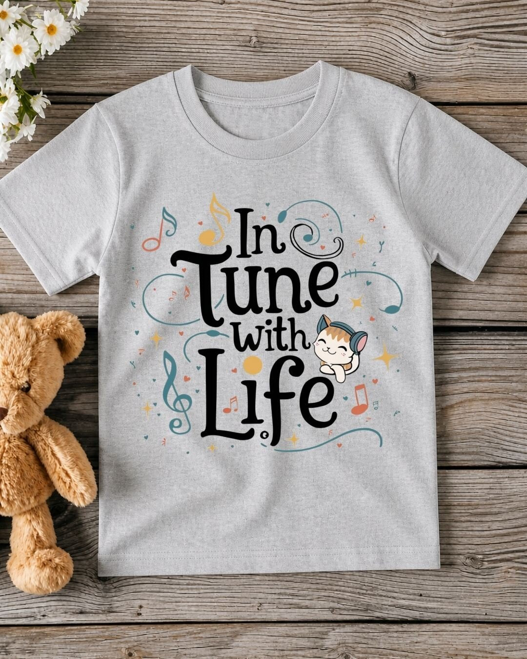 Music Kid Cotton Tee