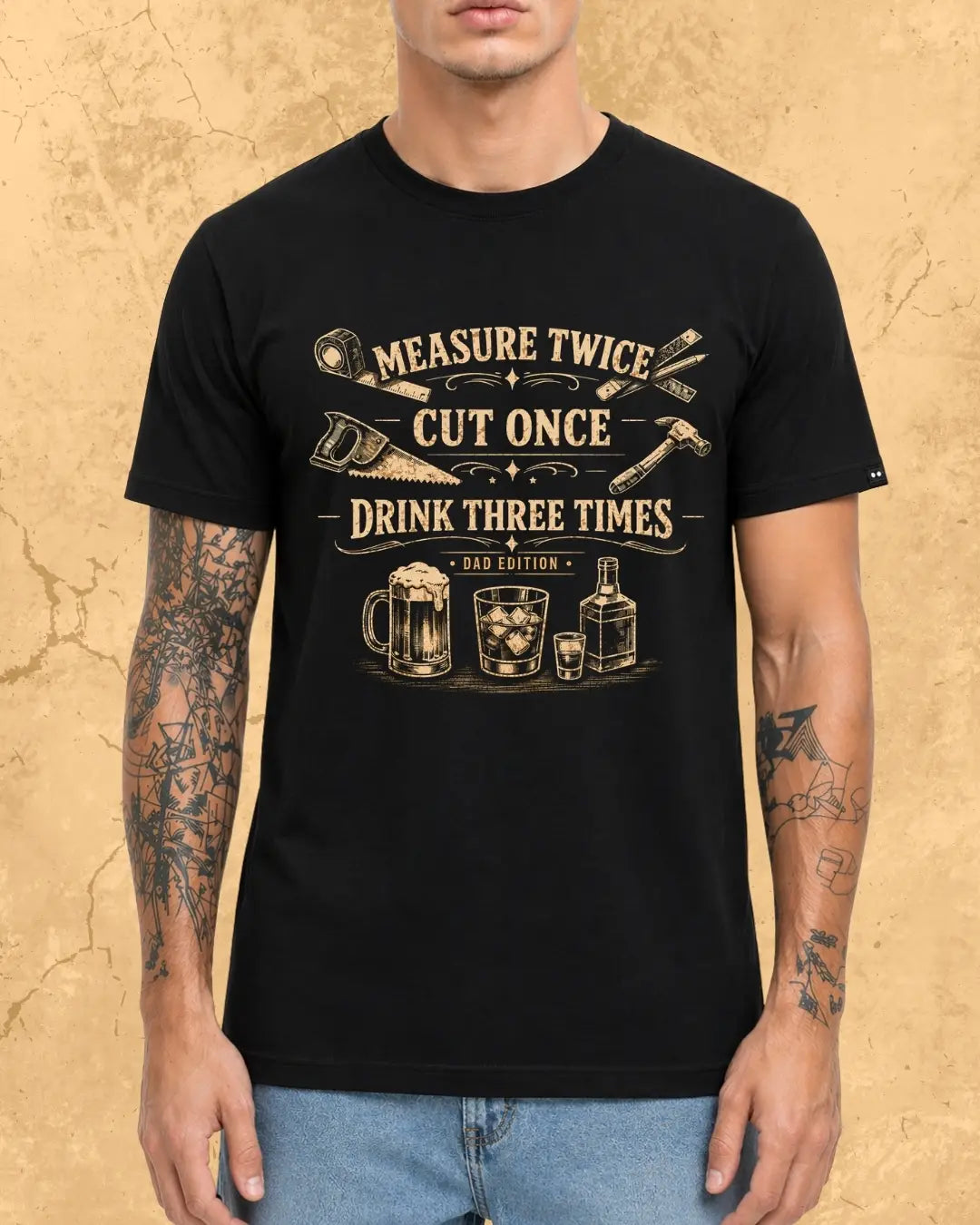 Beer Bond Statement Cotton T-Shirt