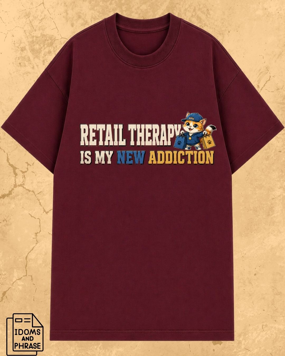 Idiom Whisker Cotton Tshirt