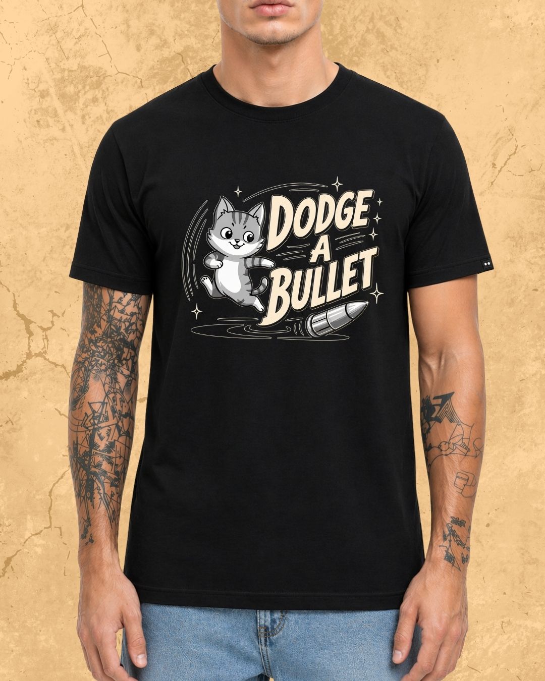 Idiom Whisker Cotton Tee