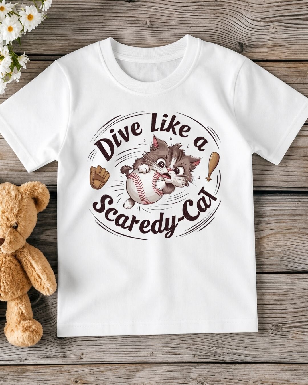 Baseball Kid Cotton Tee