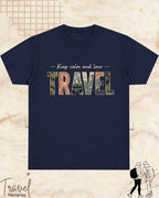 WanderScape Travel Cotton Tshirt