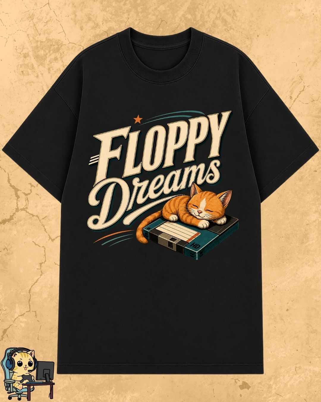 Purrfect Gamer Cotton Tshirt